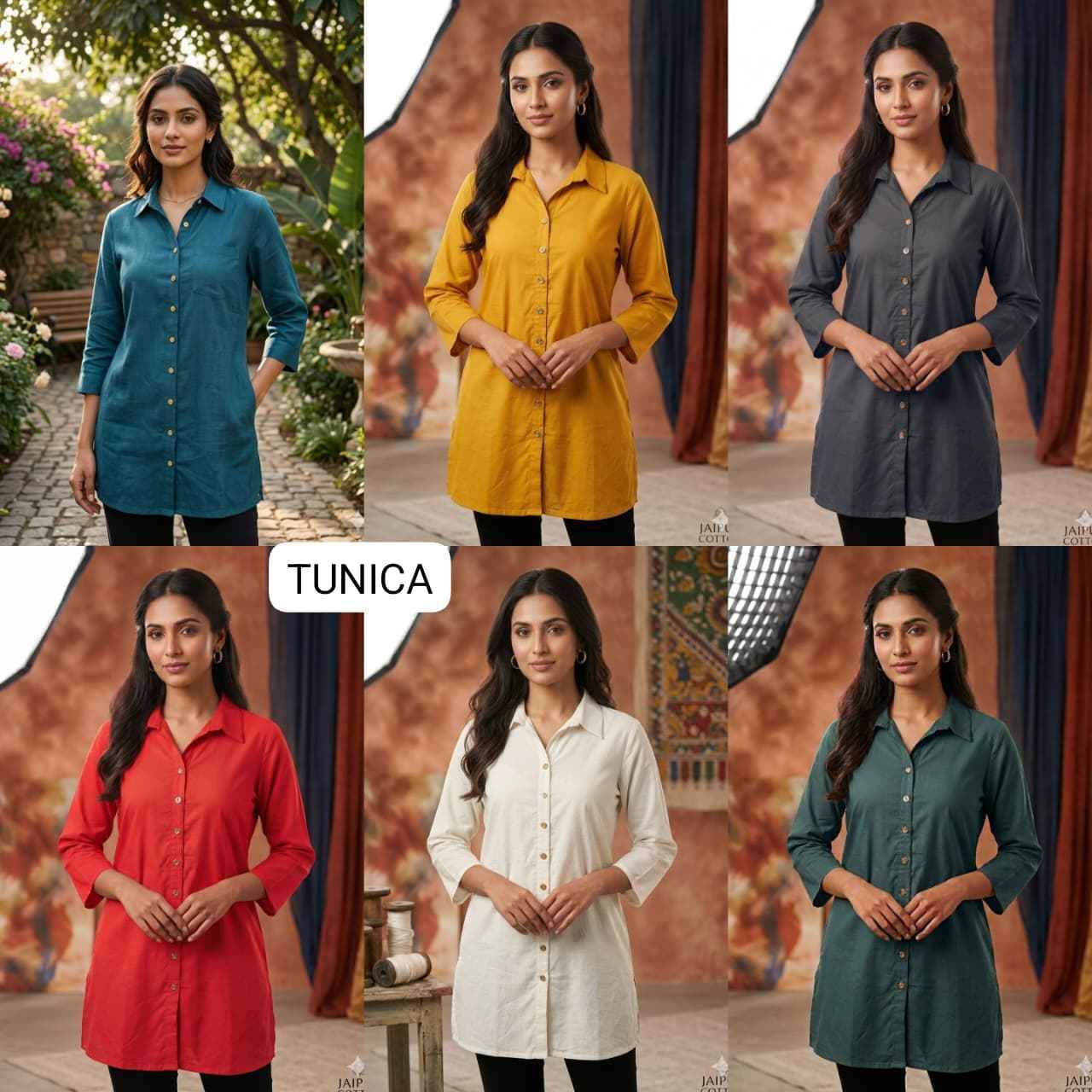 Tunica 108 Series By Fashid Designer Ethnic Wear Collection Rayon Tops At Wholesale Price
